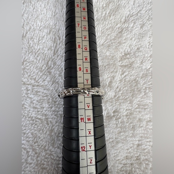 Unique Silver Tone Snake Ouroboros Ring Size 10 Unisex - Picture 9 of 9